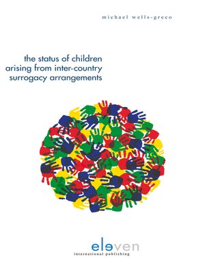 cover image of The Status of Children Arising from Inter-Country Surrogacy Arrangements